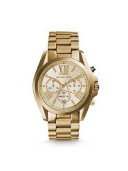 Michael Kors Zegarek Bradshaw MK5605 Złoty. Żółte zegarki damskie Michael Kors, złote. Za 1,109.00 zł.