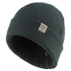 Czapka narciarska Wedze Fisherman. Zielone czapki męskie WED'ZE, bez wzorów, z dzianiny. Za 39.99 zł.