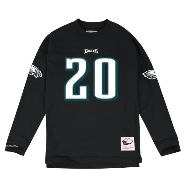 Bluza ls Philadelphia Eagles. Czarne bluzy bez kaptura męskie Mitchell & Ness, m. Za 467.00 zł.