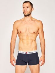 Tommy Hilfiger Bokserki UM0UM01810 Granatowy. Niebieskie bokserki męskie Tommy Hilfiger, bez wzorów, z bawełny. Za 79.99 zł.