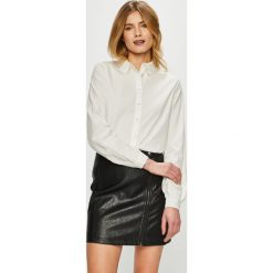 Vila - Koszula. Białe koszule damskie Vila, s, bez wzorów, z bawełny, eleganckie, bez kołnierzyka, bez ramiączek. W wyprzedaży za 59.90 zł.