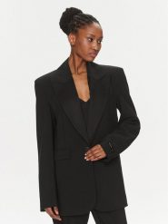 Herskind Marynarka 5007519 Czarny Regular Fit. Czarne marynarki i żakiety damskie Herskind, bez wzorów, z syntetyku. Za 779.99 zł.