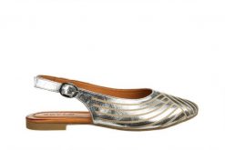 Sandały Bayla-161 037 117 130 Silver Kristal 161686, Srebrny, Skóra naturalna - 36. Szare sandały damskie Bayla, bez wzorów, z materiału, bez obcasa, na płaskiej podeszwie. W wyprzedaży za 152.10 zł.