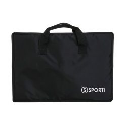 Torba na tablet Sporti 21". Czarne torebki klasyczne damskie SPORTIFRANCE, bez wzorów, z materiału, bez dodatków. Za 116.00 zł.