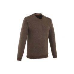 Sweter turystyczny | NH150 męski. Niebieskie swetry męskie QUECHUA, m, bez wzorów, z elastanu, bez kołnierzyka. Za 39.99 zł.