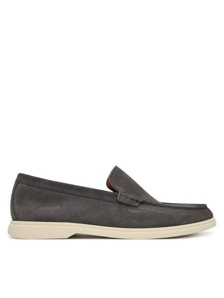 BOSS Lordsy Sienne 50543083 Szary. Szare mokasyny męskie Boss, ze skóry. Za 869.99 zł.