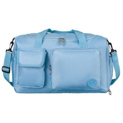Torba weekendowa Peterson PTN 23032 błękitna. Niebieskie torby sportowe damskie Peterson. Za 79.00 zł.