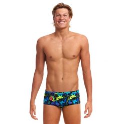 Kąpielówki męskie spodenki kąpielowe Funky Trunks Poppy Long. Czarne kąpielówki męskie FUNKY TRUNKS, m, bez wzorów, do pływania. Za 159.00 zł.