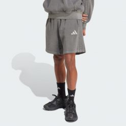 Szorty ALL SZN French Terry Washed 8 Inch. Niebieskie szorty męskie Adidas, l, na fitness i siłownię. Za 199.00 zł.