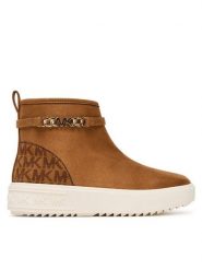 MICHAEL Michael Kors Botki MK02947210 Brązowy. Brązowe botki dziewczęce MICHAEL Michael Kors, bez wzorów, z materiału, bez ramiączek. Za 359.99 zł.