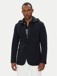 Tommy Hilfiger Marynarka MW0MW39742 Granatowy Regular Fit. Niebieskie marynarki męskie Tommy Hilfiger, bez wzorów, z syntetyku. Za 1,349.00 zł.