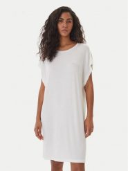 Emporio Armani Underwear Koszula nocna EW002965 AF19024 U1131 Biały Regular Fit. Białe koszule nocne damskie Emporio Armani Underwear, bez wzorów, z wiskozy. Za 329.99 zł.