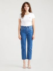 Levi's Dżinsy "501" - Regular fit - w kolorze niebieskim rozmiar: W27/L28. Niebieskie jeansy damskie Levi's, z podwyższonym stanem. Za 244.95 zł.