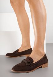 Brązowe Mokasyny Vices ze Skórzaną Wkładką i Ozdobną Aplikacją Delainora. Brązowe mokasyny damskie Born2be, z jeansu. Za 89.99 zł.