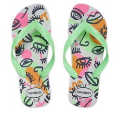 Japonki Havaianas. Klapki damskie Havaianas, bez wzorów, bez obcasa. Za 59.99 zł.