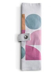 IRIS Barcelona Torba "California" w kolorze białym ze wzorem na sztućce - 23 x 19 cm rozmiar: onesize. Białe torebki klasyczne damskie IRIS Barcelona, bez wzorów, z gumy, bez dodatków. Za 26.99 zł.