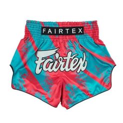 Spodenki Muay Thai Fairtex Street King BS1929 Niebieskie/Czerwone L. Czerwone szorty męskie FAIRTEX, bez kołnierzyka. Za 279.00 zł.