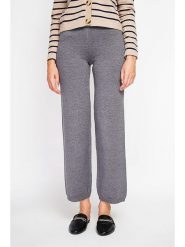 ASSUILI Spodnie materiałowe w kolorze szarym rozmiar: 36. Szare spodnie materiałowe damskie Assuili, bez wzorów, z materiału, klasyczne, z standardowym stanem. Za 104.99 zł.