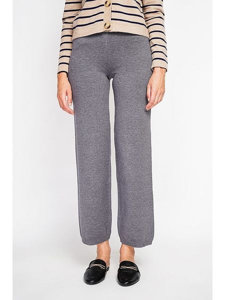 ASSUILI Spodnie materiałowe w kolorze szarym rozmiar: 36. Szare spodnie materiałowe damskie Assuili, bez wzorów, z materiału, klasyczne, z standardowym stanem. Za 104.99 zł.