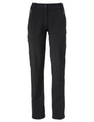 Spodnie turystyczne damskie Vaude Farley Stretch Pants III. Czarne spodnie materiałowe damskie Vaude, bez wzorów. Za 529.90 zł.