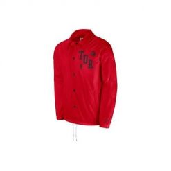 Kurtka uniwersalna męska Nike Nba Toronto Raptors Coach's. Czerwone kurtki treningowe męskie Nike, m, bez wzorów, z syntetyku, do biegania. Za 329.00 zł.