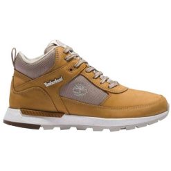 Buty Timberland Field Trekker Mid leather TB0A2N9K231 żółte. Żółte buty sportowe na co dzień damskie bez wzorów, z gumy. Za 693.00 zł.