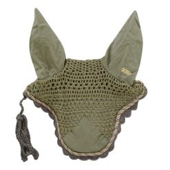 Czapka na muchy dla konia z sznurkiem Derby. Szare czapki męskie DERBY, bez wzorów, sportowe. W wyprzedaży za 53.75 zł.