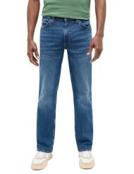 Męskie Spodnie Jeansowe Mustang Style Tramper Straight Denim Blue 1016331 5000 622. Niebieskie spodnie materiałowe męskie Mustang, bez wzorów, z denimu. Za 219.99 zł.