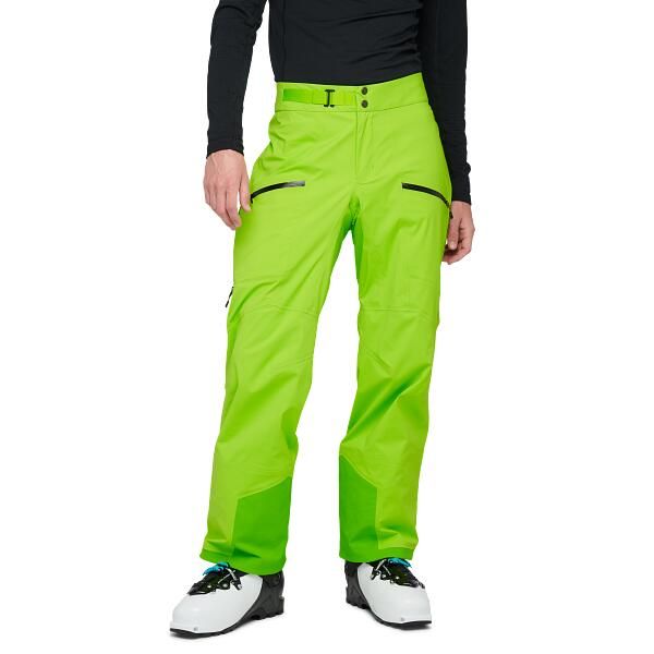 Spodnie narciarskie męskie Black Diamond Recon LT Stretch Pants. Zielone spodnie materiałowe męskie Black Diamond, bez wzorów, sportowe. Za 692.99 zł.
