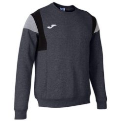 Bluza sportowa męska Joma Confort. Szare bluzy bez kaptura męskie Joma, bez wzorów, sportowe, bez kołnierzyka, bez ramiączek. Za 195.99 zł.
