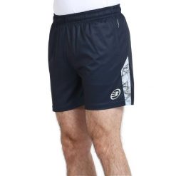 Short Bullpadel Coles. Szare szorty męskie bullpadel, bez wzorów, z materiału. Za 134.90 zł.
