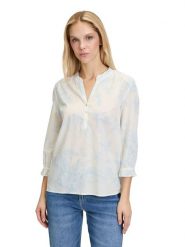 CARTOON Bluzka w kolorze kremowym rozmiar: 38. Brązowe bluzki damskie Cartoon, bez wzorów, bez kołnierzyka, bez ramiączek. Za 92.86 zł.