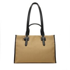 Torebka Weekend Max Mara. Brązowe torebki klasyczne damskie Weekend Max Mara, bez wzorów, bez dodatków. Za 1,549.00 zł.