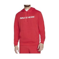 Bluza Męska Skechers. Czerwone bluzy bez kaptura męskie Skechers, m. Za 168.99 zł.