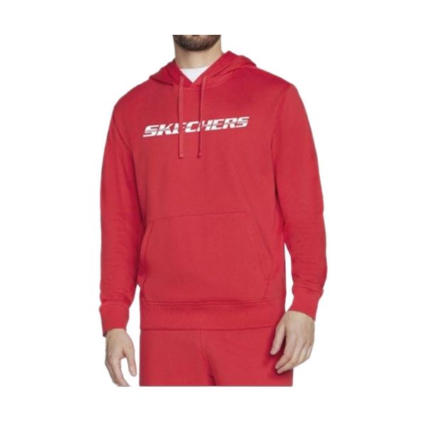 Bluza Męska Skechers. Czerwone bluzy bez kaptura męskie Skechers, m. Za 168.50 zł.