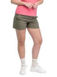 Bergans Szorty funkcyjne "Imingen" - Relaxed fit - w kolorze khaki rozmiar: L. Brązowe spodenki sportowe damskie Bergans, z materiału, bez kołnierzyka. Za 153.34 zł.