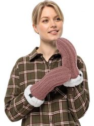 Jack Wolfskin Rękawiczki "Highloft" w kolorze jasnoróżowym rozmiar: M. Różowe rękawiczki damskie Jack Wolfskin, bez wzorów, z materiału. Za 140.53 zł.