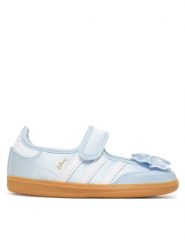 Adidas Baleriny Disney Samba Jane IH1755 Błękitny. Niebieskie baleriny dziewczęce Adidas, bez wzorów, z materiału. Za 259.99 zł.
