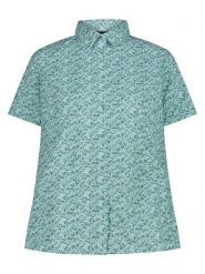 Cmp Koszula funkcyjna w kolorze turkusowym rozmiar: 36. Niebieskie koszule damskie CMP, bez wzorów, z materiału, bez kołnierzyka, bez ramiączek. Za 88.64 zł.