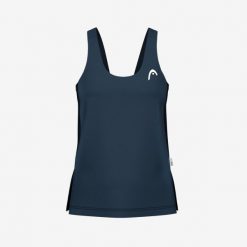 SPIRIT Tank Top Girls. Niebieskie topy damskie HEAD, bez wzorów, bez kołnierzyka. W wyprzedaży za 153.00 zł.