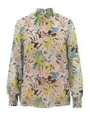 Aniston Bluzka w kolorze jasnoróżowo-brązowym rozmiar: 38. Różowe bluzki damskie Aniston, bez wzorów, bez kołnierzyka, bez ramiączek. Za 60.88 zł.