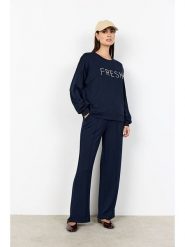 Soyaconcept Bluza "Banu" w kolorze granatowym rozmiar: L. Niebieskie bluzy bez kaptura damskie Soyaconcept, l. Za 113.90 zł.