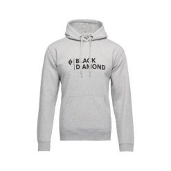 Bluza z kapturem Black Diamond Mini Stacked. Szare bluzy z kapturem męskie Black Diamond, s, z bawełny. Za 372.85 zł.