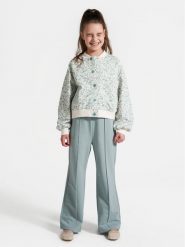 Coccodrillo Spodnie materiałowe WC4120103GEJ Zielony Relaxed Fit. Zielone spodnie dziewczęce COCCODRILLO, z bawełny. Za 69.99 zł.