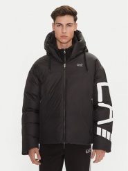 EA7 Emporio Armani Kurtka zimowa 6DPB19 PNGAZ 1200 Czarny Regular Fit. Czarne kurtki męskie EA7 Emporio Armani, na zimę, m, bez wzorów, z syntetyku, bez kaptura. Za 1,559.00 zł.