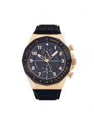 Guess Zegarek D1 GW0902G1 Złoty. Żółte, analogowe zegarki męskie Guess, złote. Za 799.99 zł.