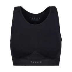 Biustonosz dla kobiet Falke. Czarne biustonosze sportowe damskie Falke, bez wzorów. Za 395.00 zł.