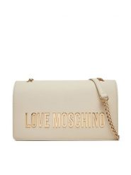 LOVE MOSCHINO Torebka JC4192PP1MKD0110 Écru. Listonoszki damskie Love Moschino, bez wzorów, ze skóry, bez dodatków. Za 519.99 zł.