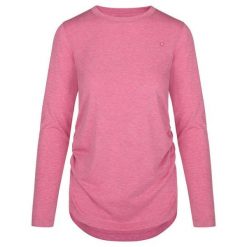 Stylowa i Wygodna Koszulka Damska Loap Baxana Różowa XL. Czerwone t-shirty damskie Lowa, xl, bez wzorów, z bawełny, bez kołnierzyka. Za 81.10 zł.