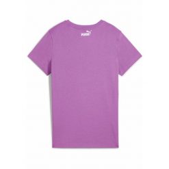 Damska koszulka PUMA SPORT z grafiką PUMA Wild Berry Purple. Fioletowe bluzki sportowe damskie Puma, l, bez wzorów, z gumy, bez ramiączek. W wyprzedaży za 74.00 zł.